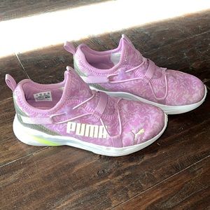 Girls Puma sneakers, size 2c